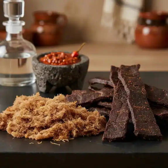 Carne seca y machaca alto contenido en proteína sin gluten