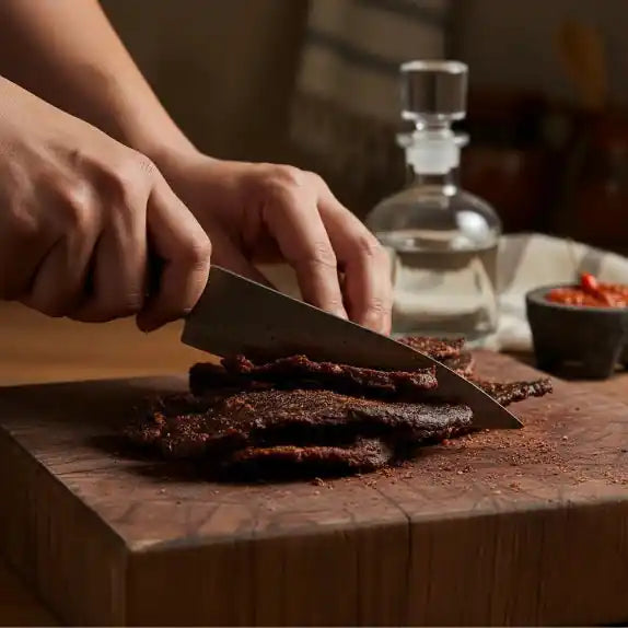 corte tradicional carne seca